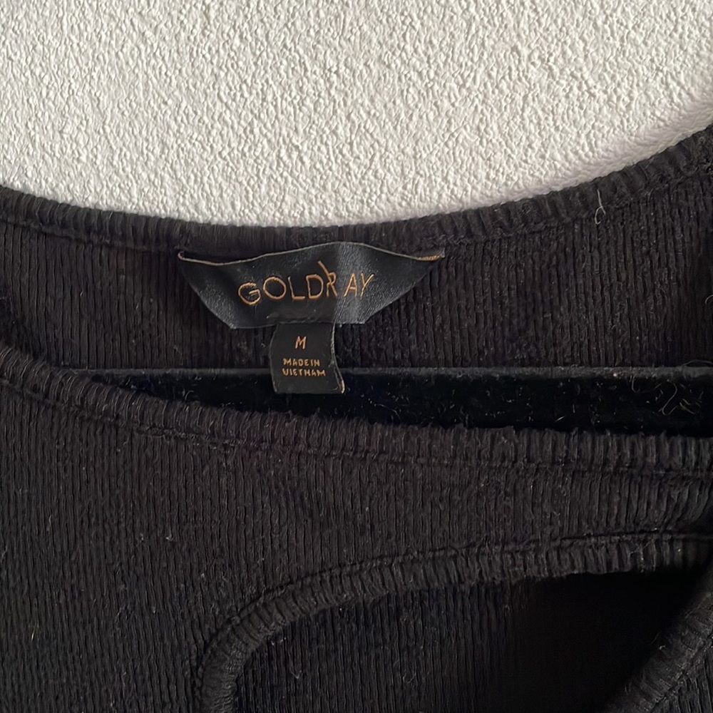 Keyhole and Cold Shoulder Top - Picture 3 of 5